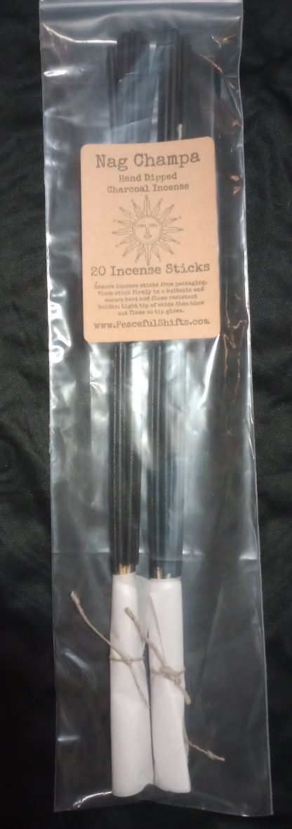 Nag Champa - Hand Dipped Charcoal Incense