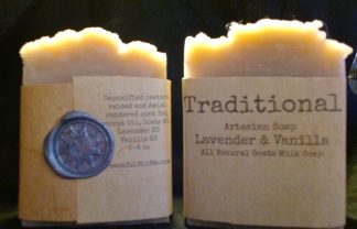 Traditional Goats Milk Soap - Lavendar Vanilla
