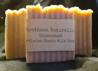 Apotheca Naturalis - Unscented Goat's Milk Soap
